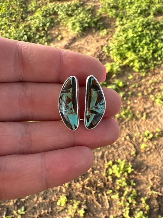 Blackjack Stud Earrings