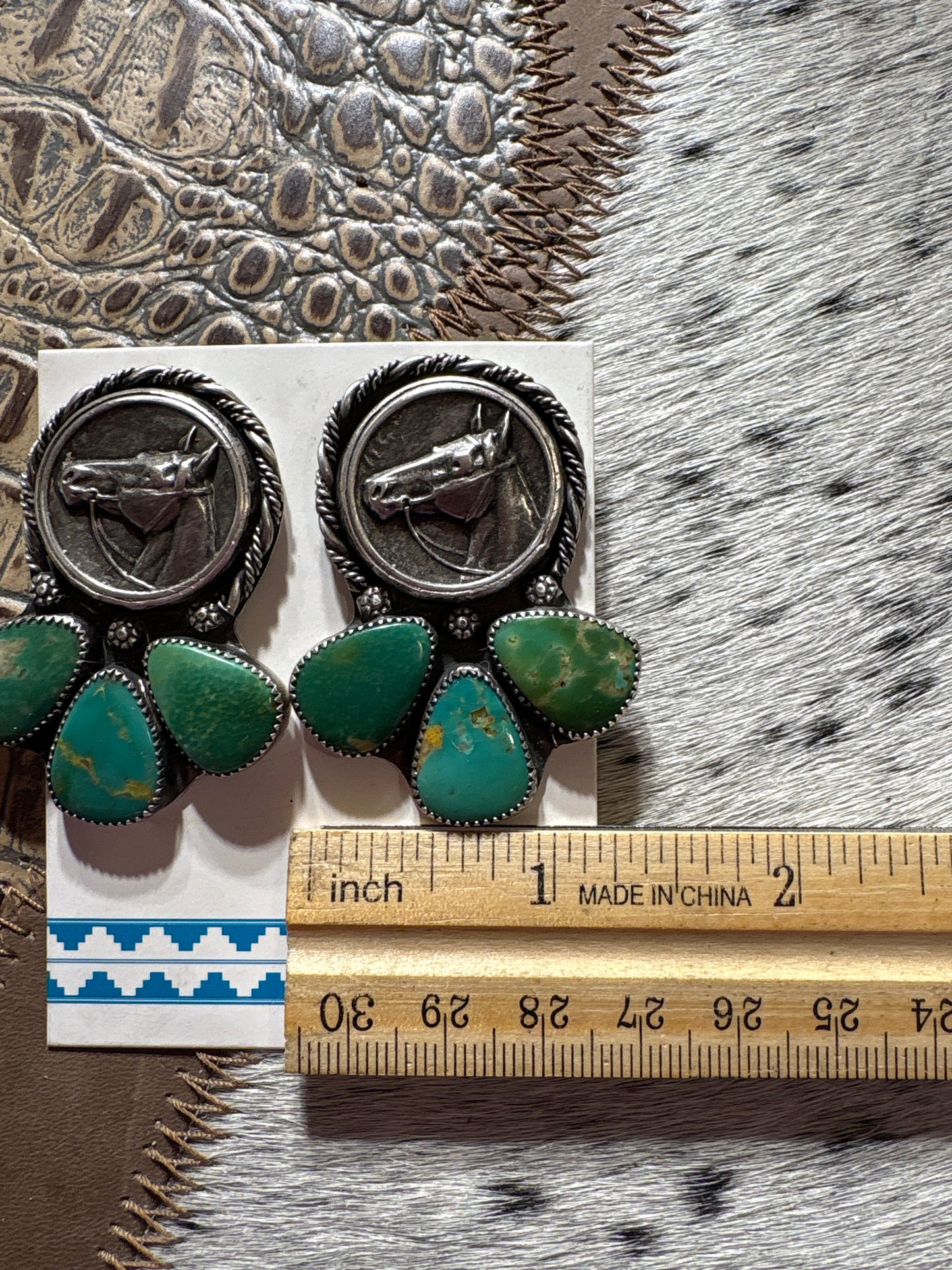 Horse Coins Post Back Stud