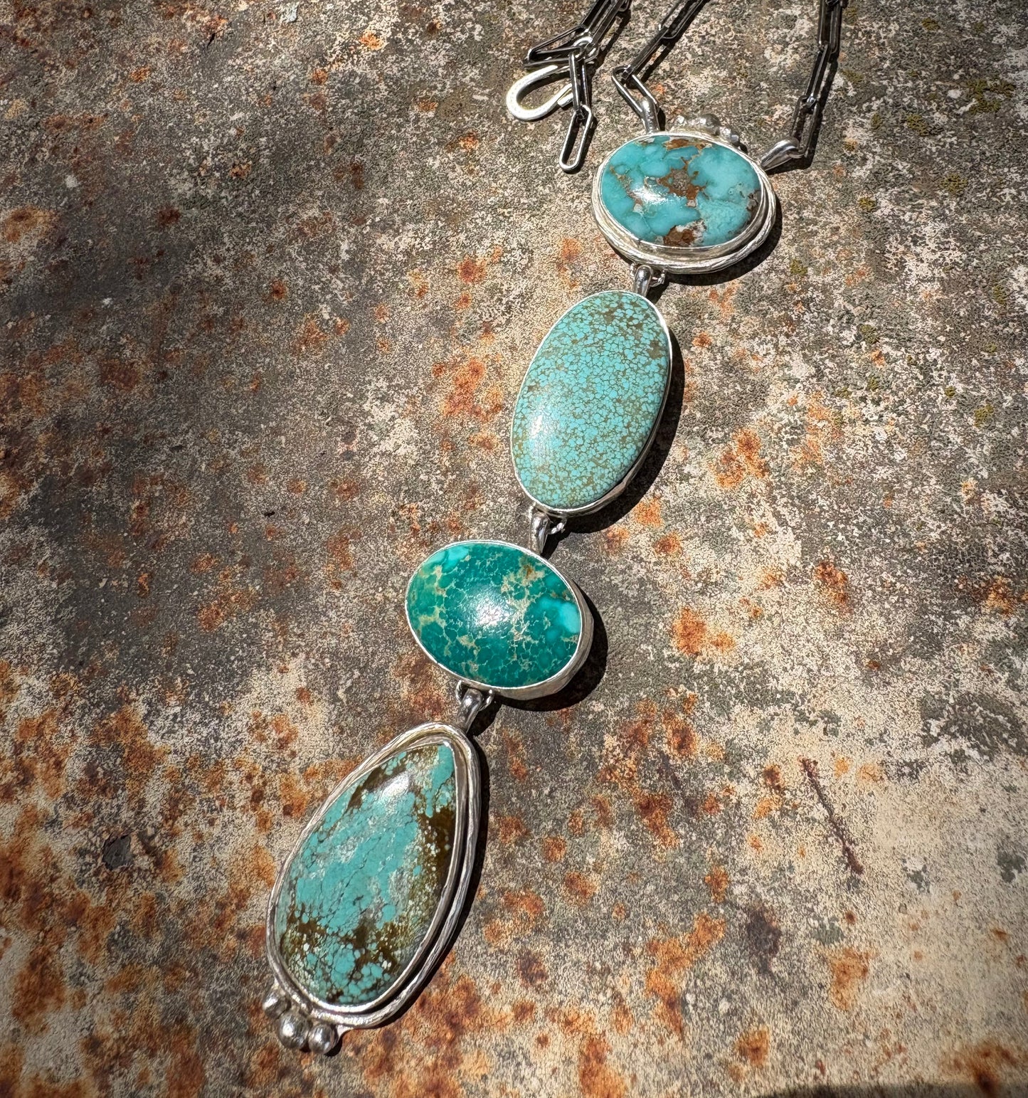 Multi Stone Lariat