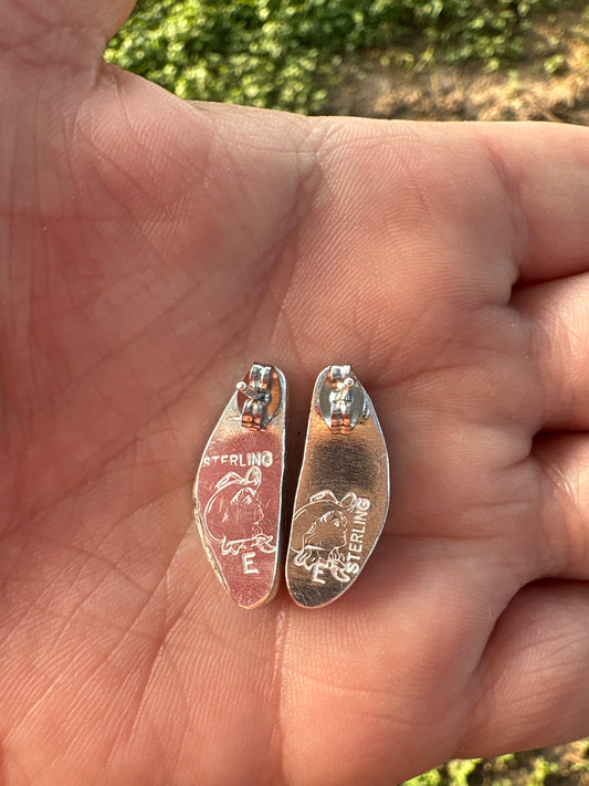 Blackjack Stud Earrings